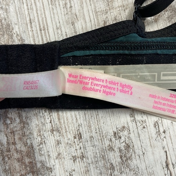 PINK Victoria’s Secret Green Plaid Wear Everywhere T-Shirt Lightly Lined Bra - Picture 6 of 8